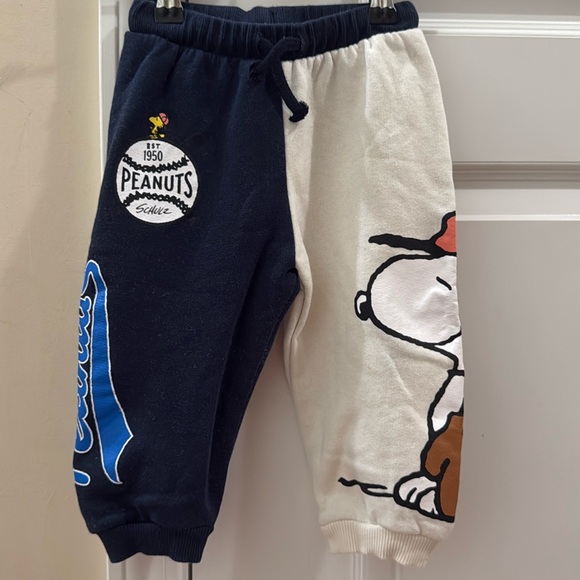 Zara Toddler Boys Peanuts Sweats 🔥 - Picture 1 of 7
